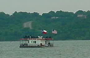Houseboat on Lake Waco 